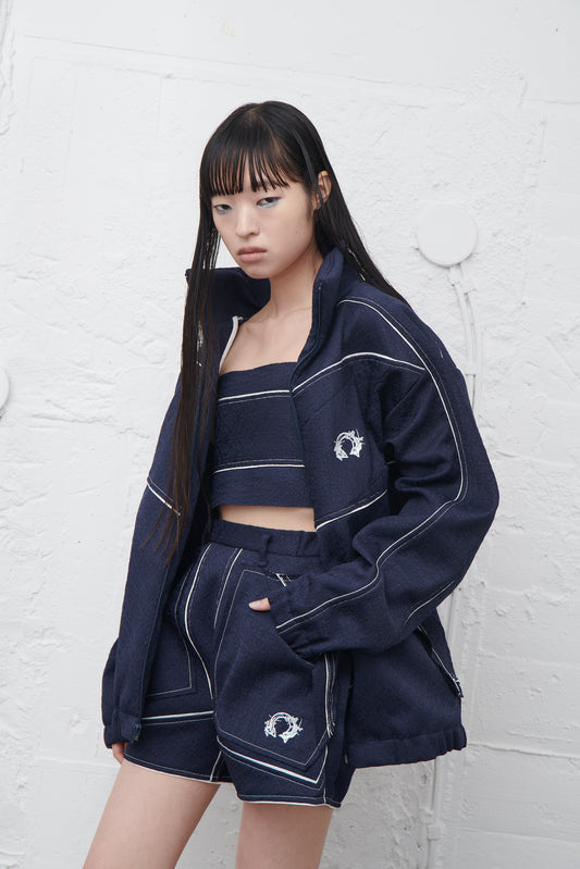 Ω19AW Jersey Top Navy