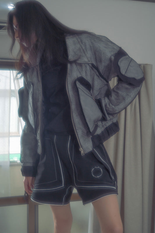 Ω24SS Race Quilt Jacket - Black
