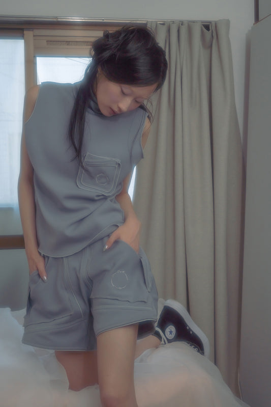 Ω24SS Jersey Shorts - Gray