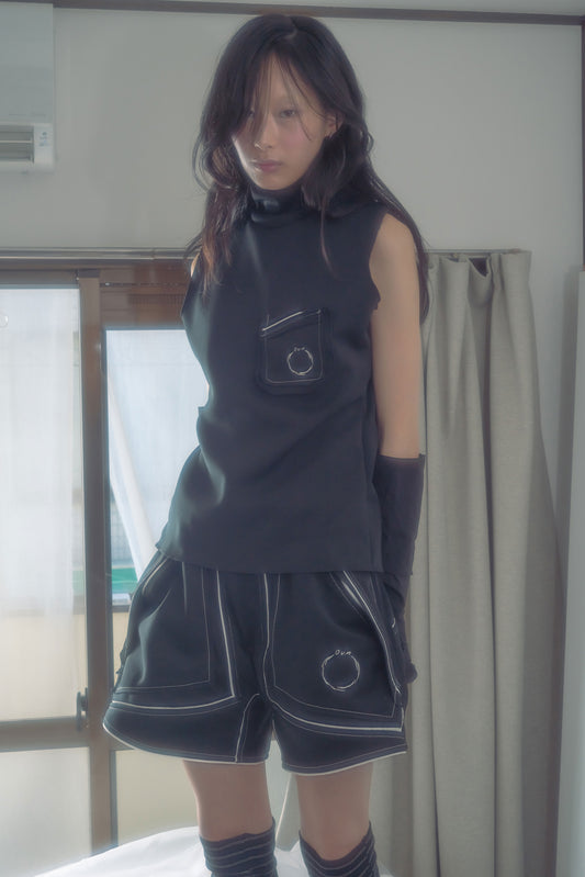 Ω24SS Jersey Shorts - Black