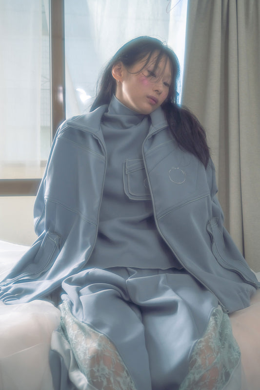 Ω24SS Jersey Blouson - Gray