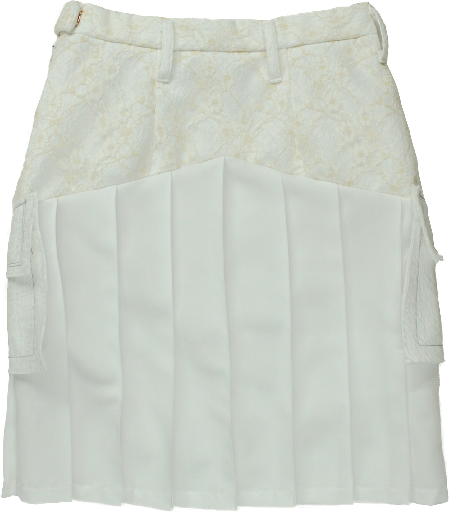 Ω24SS Lace Skirt - White