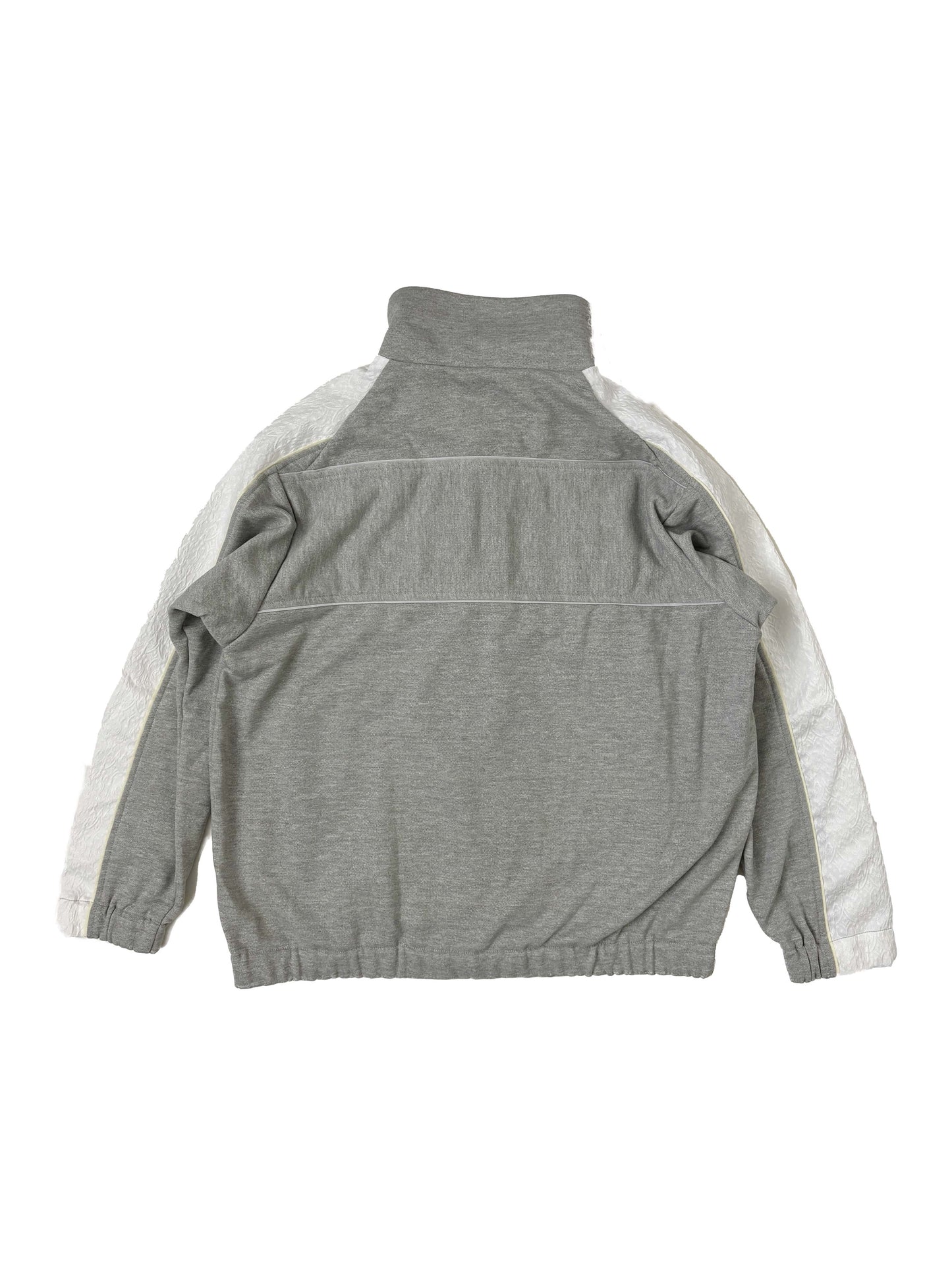 LIMITED / 切替ジャージトップ - グレーホワイト