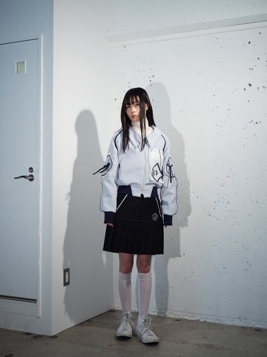 Ω20SF Circle Pocket Jacket Ice Blue