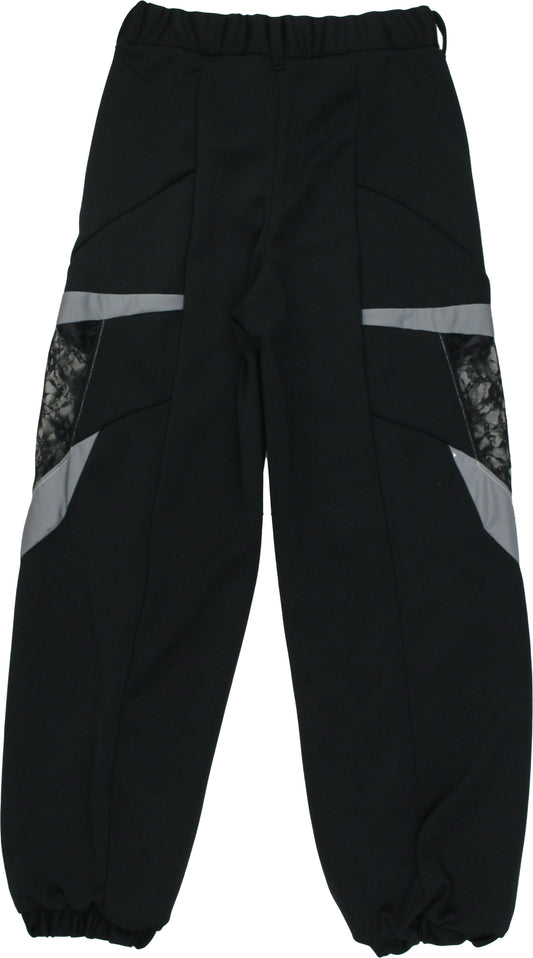 Ω24SS Jersey Race Panel Pants - Black