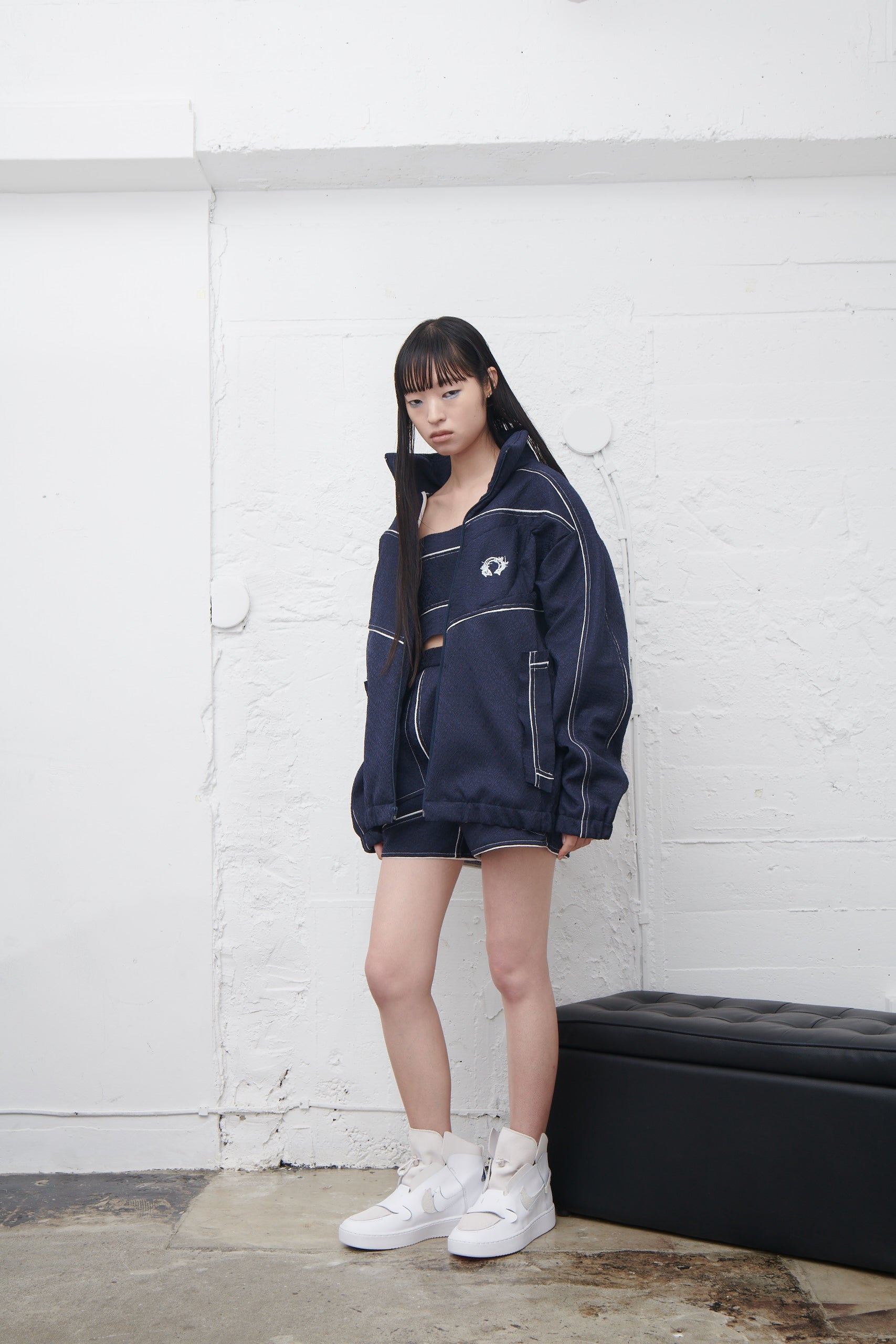 Ω19AW ジャージトップ 紺 – oumtokyo