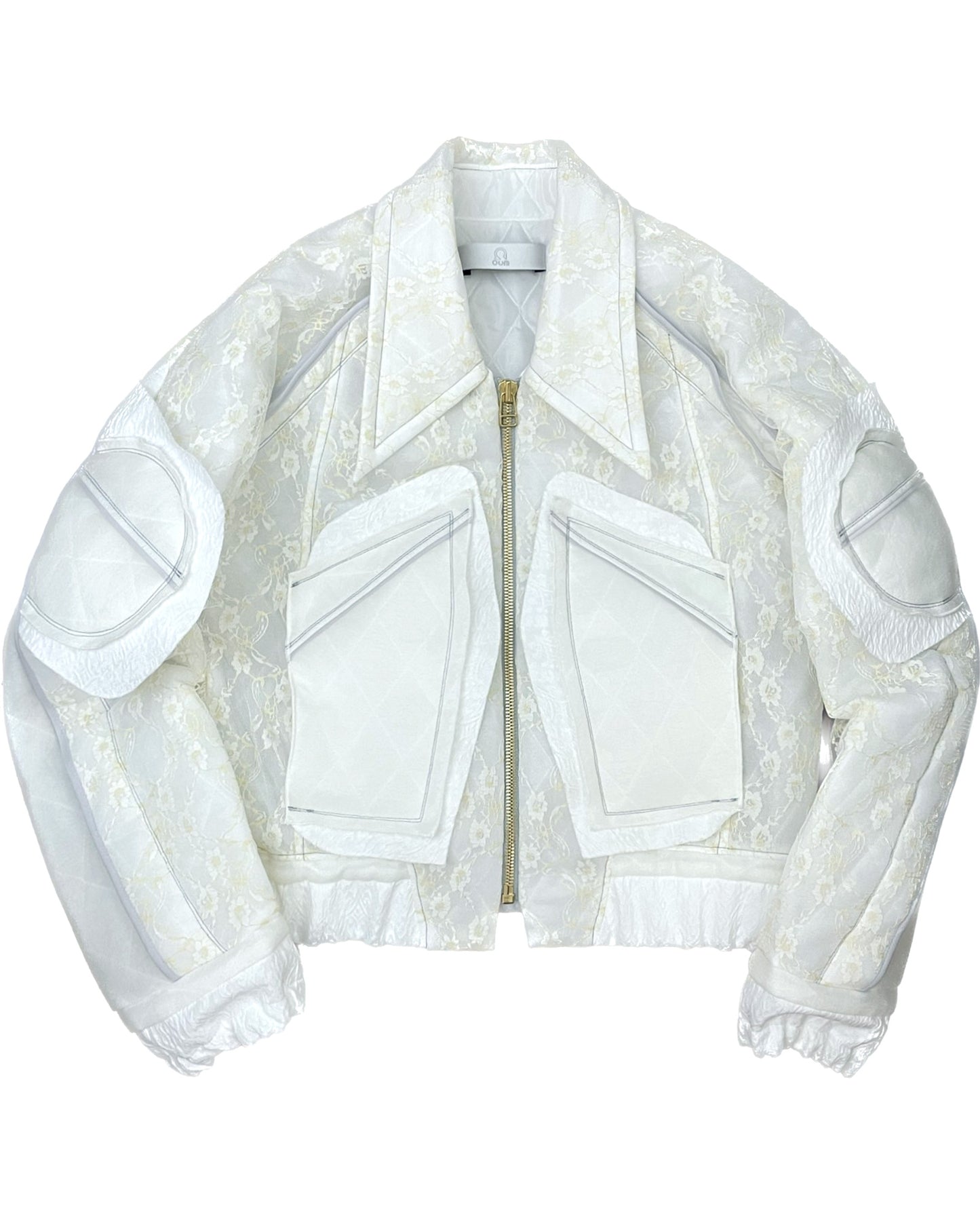 Ω24SS Race Quilt Jacket - White