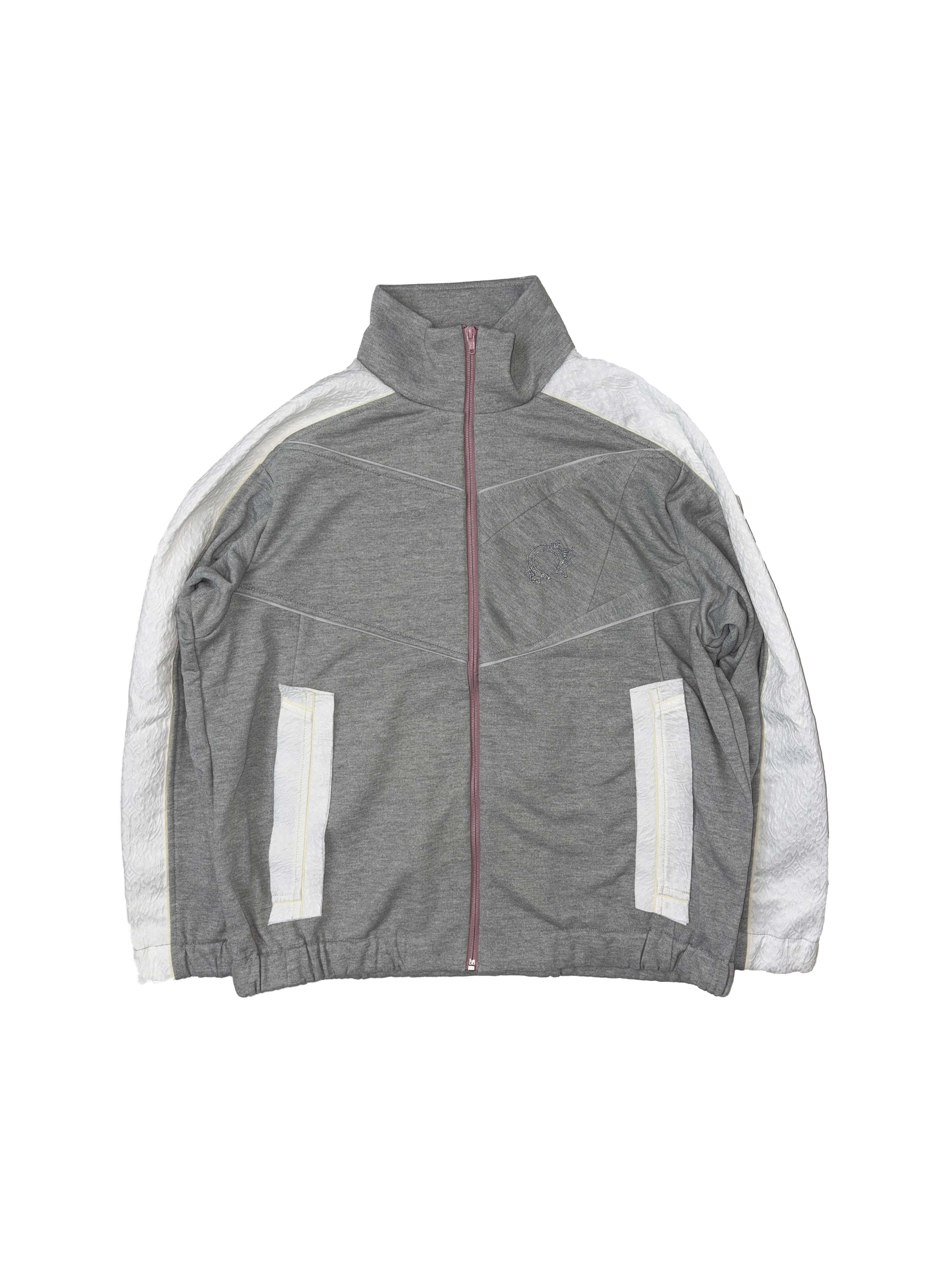 LIMITED / 切替ジャージトップ - グレーホワイト – oumtokyo
